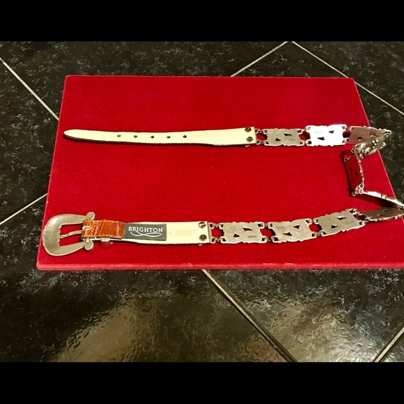 Vintage EUC Brighton belt, 33”x1” - Picture 5 of 7